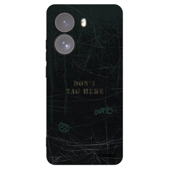 Picasee silikonový černý obal pro Xiaomi Poco X7 - DON´T TAG