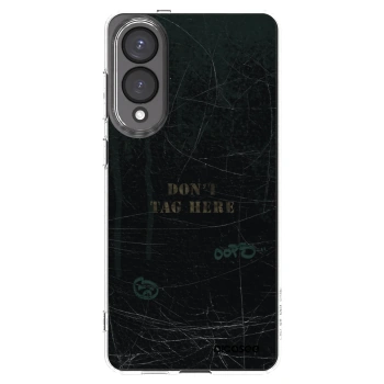 Picasee silikonový průhledný obal pro Samsung Galaxy S25 Edge 5G - DON´T TAG