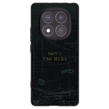 Picasee silikonový černý obal pro Xiaomi Redmi Note 14 Pro 4G - DON´T TAG