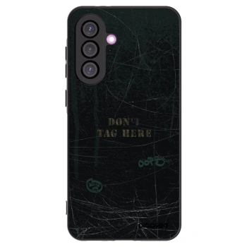 Picasee silikonový černý obal pro Samsung Galaxy A56 5G A566B - DON´T TAG