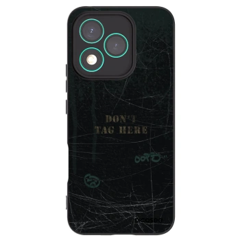 Picasee silikonový černý obal pro Honor 400 Lite 5G - DON´T TAG