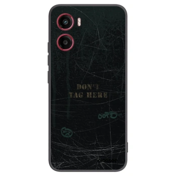 Picasee silikonový černý obal pro Motorola Moto G05 - DON´T TAG