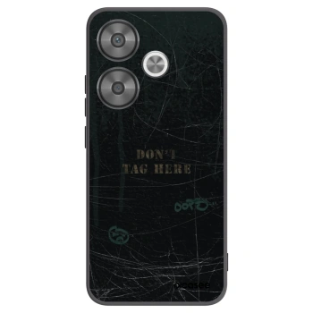 Picasee silikonový černý obal pro Xiaomi Poco F6 - DON´T TAG