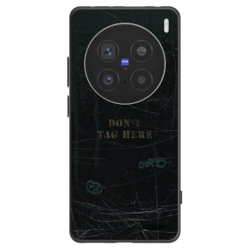 Picasee silikonový černý obal pro Vivo X200 Pro - DON´T TAG