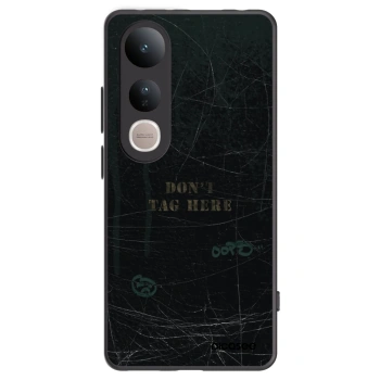 Picasee silikonový černý obal pro Vivo V50 Lite 5G - DON´T TAG