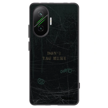 Picasee silikonový černý obal pro Xiaomi Poco F7 Pro 5G - DON´T TAG