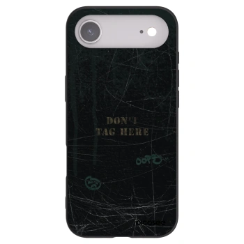 Picasee silikonový černý obal pro Apple iPhone Air - DON´T TAG