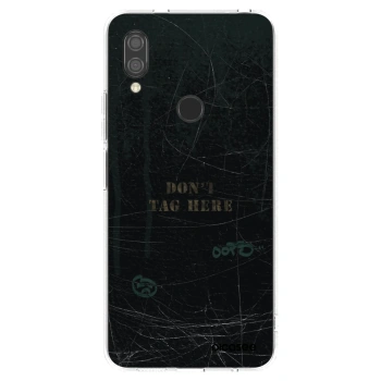 Picasee silikonový průhledný obal pro Xiaomi Redmi 7 - DON´T TAG
