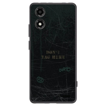 Picasee silikonový černý obal pro Motorola Moto E14 - DON´T TAG
