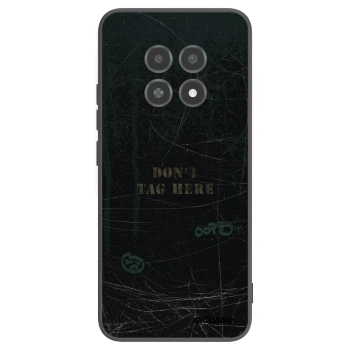 Picasee silikonový černý obal pro Realme 12X - DON´T TAG