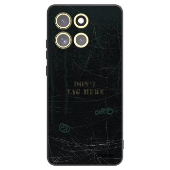 Picasee silikonový černý obal pro Motorola Moto G86 5G - DON´T TAG