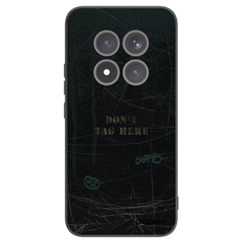 Picasee silikonový černý obal pro Xiaomi Redmi Note 15 Pro+ - DON´T TAG