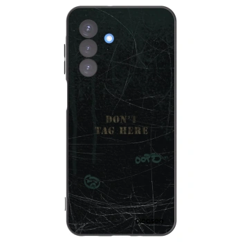 Picasee silikonový černý obal pro Samsung Galaxy A17 5G - DON´T TAG