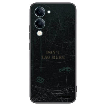 Picasee silikonový černý obal pro Vivo Y29s 5G - DON´T TAG