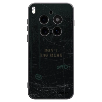 Picasee silikonový černý obal pro Vivo X300 Pro - DON´T TAG