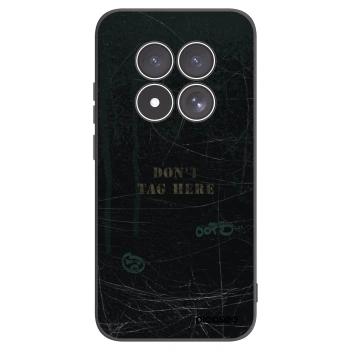 Picasee silikonový černý obal pro Xiaomi Redmi Note 15 Pro 5G - DON´T TAG