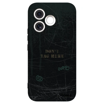 Picasee silikonový černý obal pro Honor 600 Lite - DON´T TAG