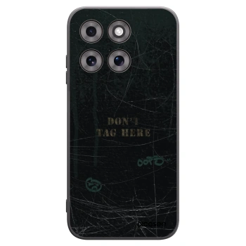 Picasee silikonový černý obal pro Motorola Moto G77 - DON´T TAG