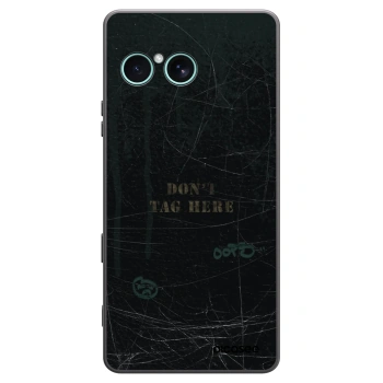 Picasee silikonový černý obal pro Sony Xperia 10 VII - DON´T TAG