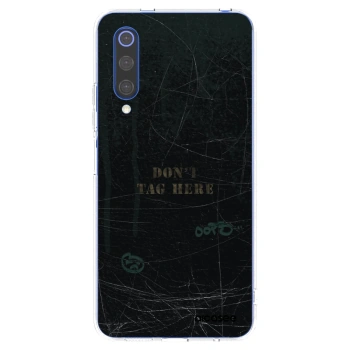Picasee silikonový průhledný obal pro Xiaomi Mi 9 SE - DON´T TAG
