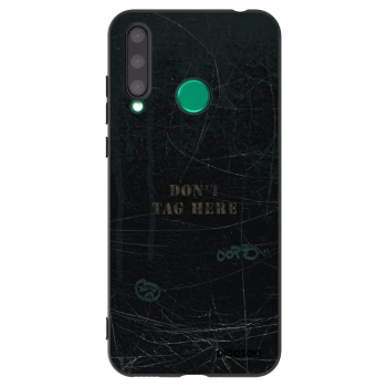 Picasee silikonový černý obal pro Honor 20 Lite - DON´T TAG