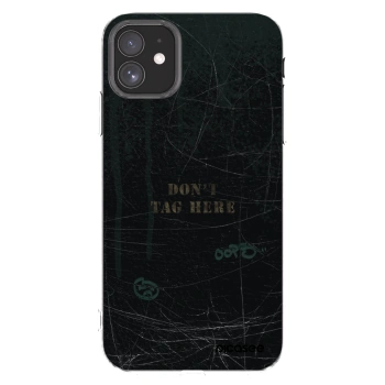 Picasee silikonový průhledný obal pro Apple iPhone 11 - DON´T TAG