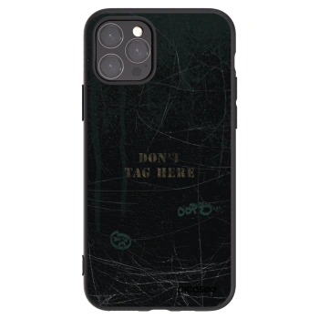 Picasee silikonový černý obal pro Apple iPhone 11 Pro - DON´T TAG