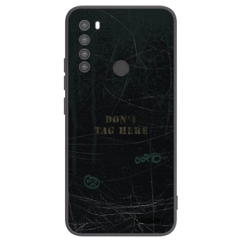 Picasee silikonový černý obal pro Xiaomi Redmi Note 8 - DON´T TAG