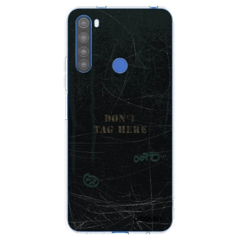 Picasee silikonový průhledný obal pro Xiaomi Redmi Note 8T - DON´T TAG