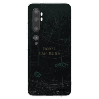 Picasee silikonový průhledný obal pro Xiaomi Mi Note 10 (Pro) - DON´T TAG