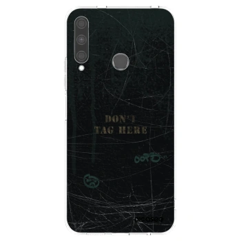 Picasee silikonový průhledný obal pro Huawei P40 Lite E - DON´T TAG