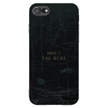Picasee silikonový průhledný obal pro Apple iPhone SE 2020 - DON´T TAG