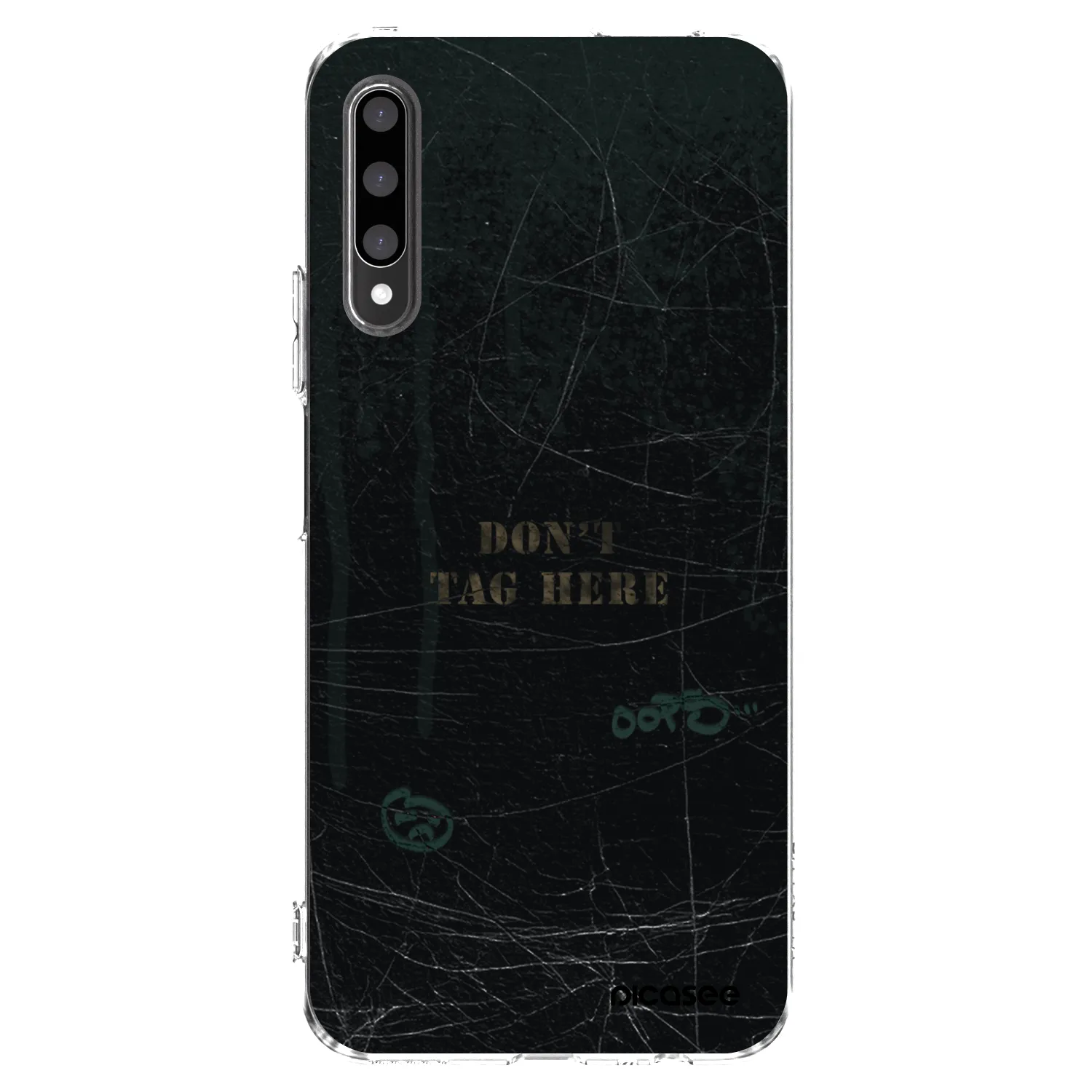 Picasee silikonový průhledný obal pro Honor 9X Pro - DON´T TAG