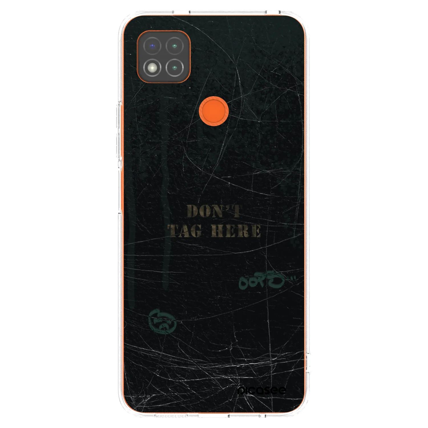 Picasee silikonový průhledný obal pro Xiaomi Redmi 9C - DON´T TAG