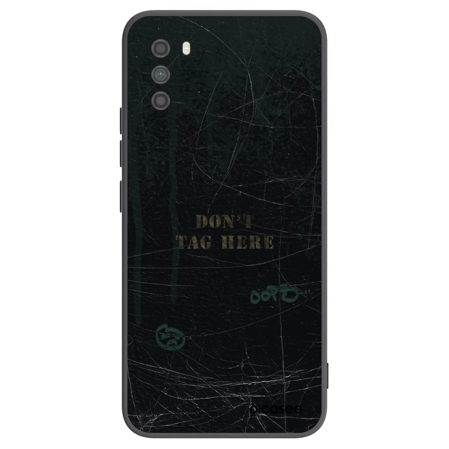 Picasee silikonový černý obal pro Xiaomi Poco M3 - DON´T TAG