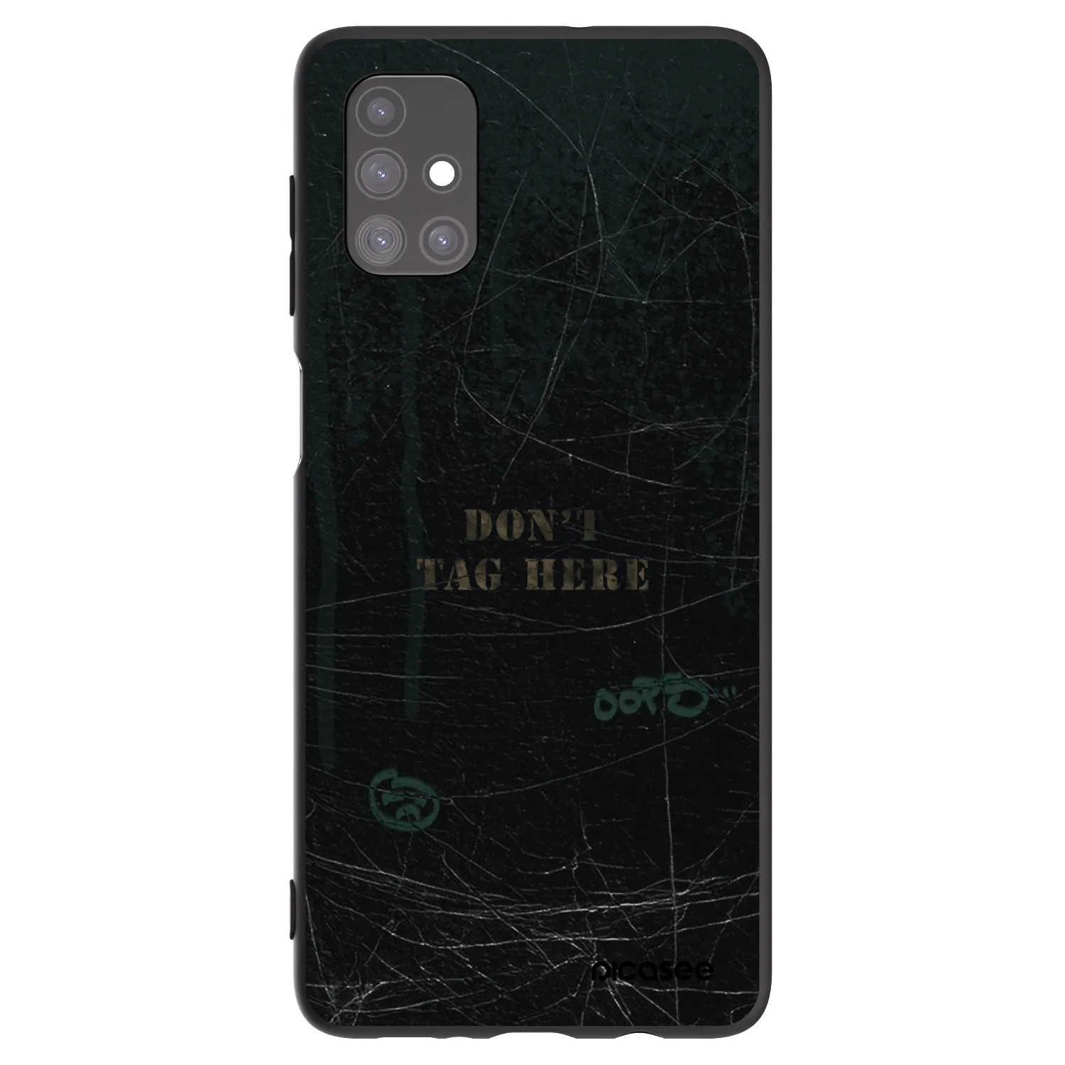 Picasee silikonový černý obal pro Samsung Galaxy M51 M515F - DON´T TAG