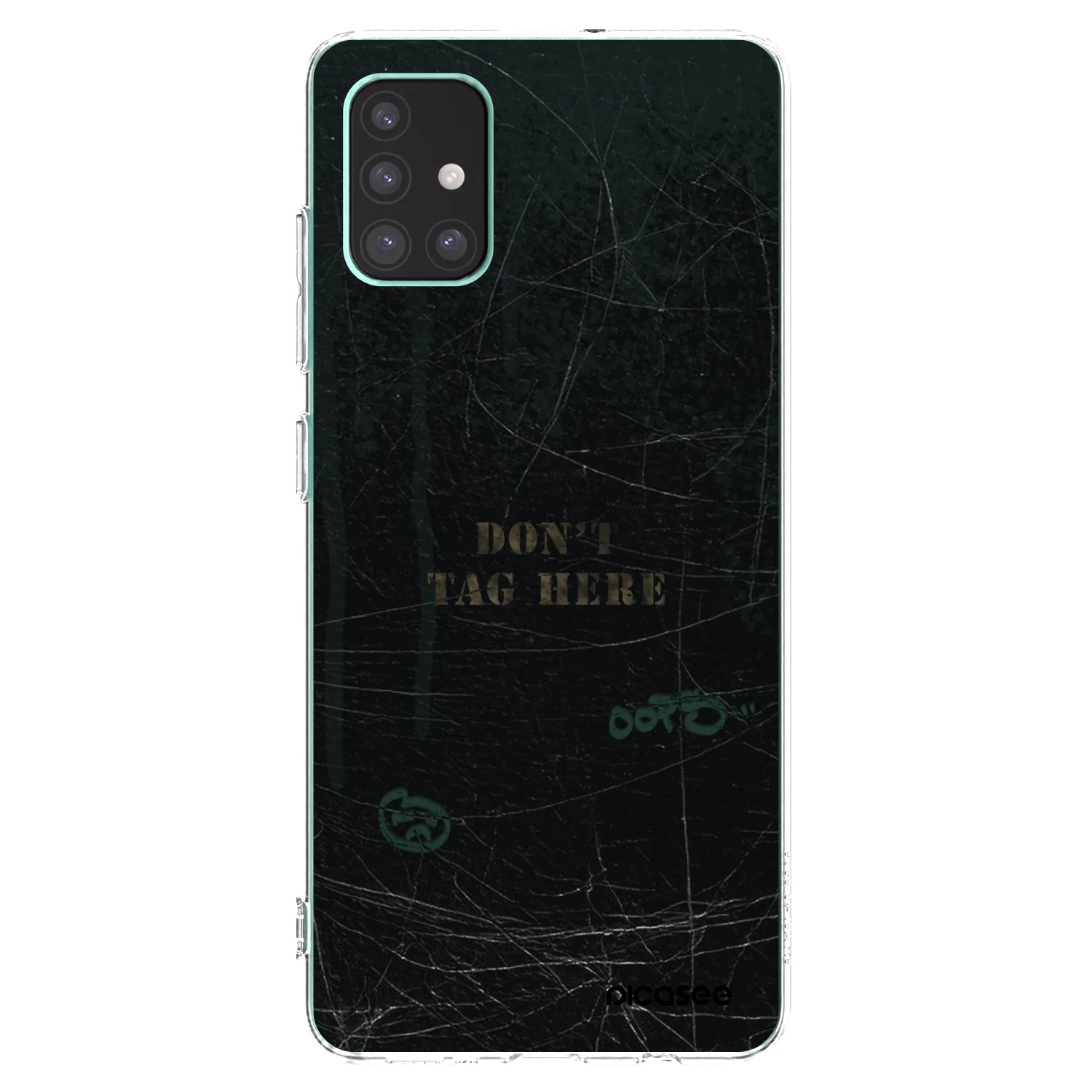 Picasee silikonový průhledný obal pro Samsung Galaxy M51 M515F - DON´T TAG