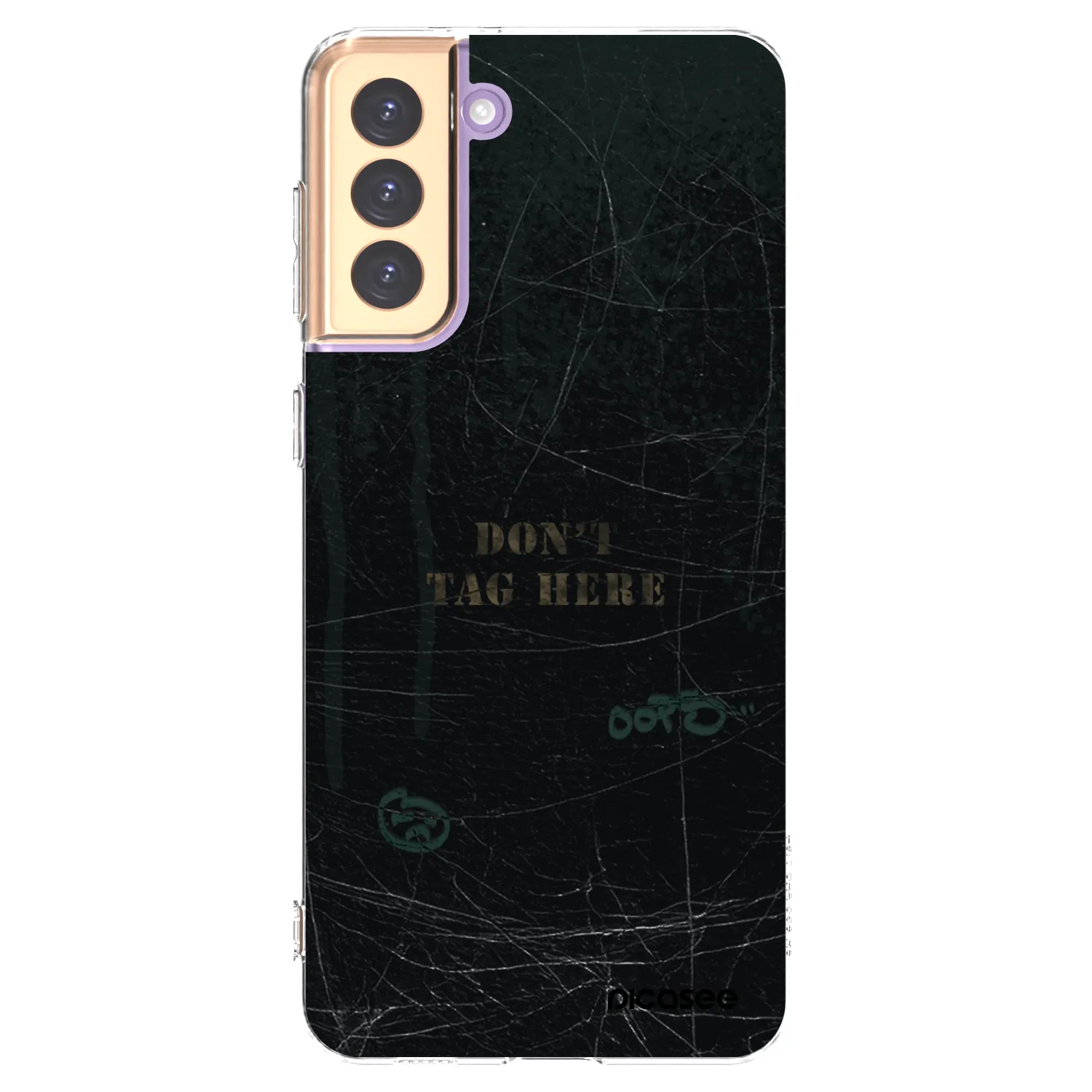 Picasee silikonový průhledný obal pro Samsung Galaxy S21+ 5G G996F - DON´T TAG
