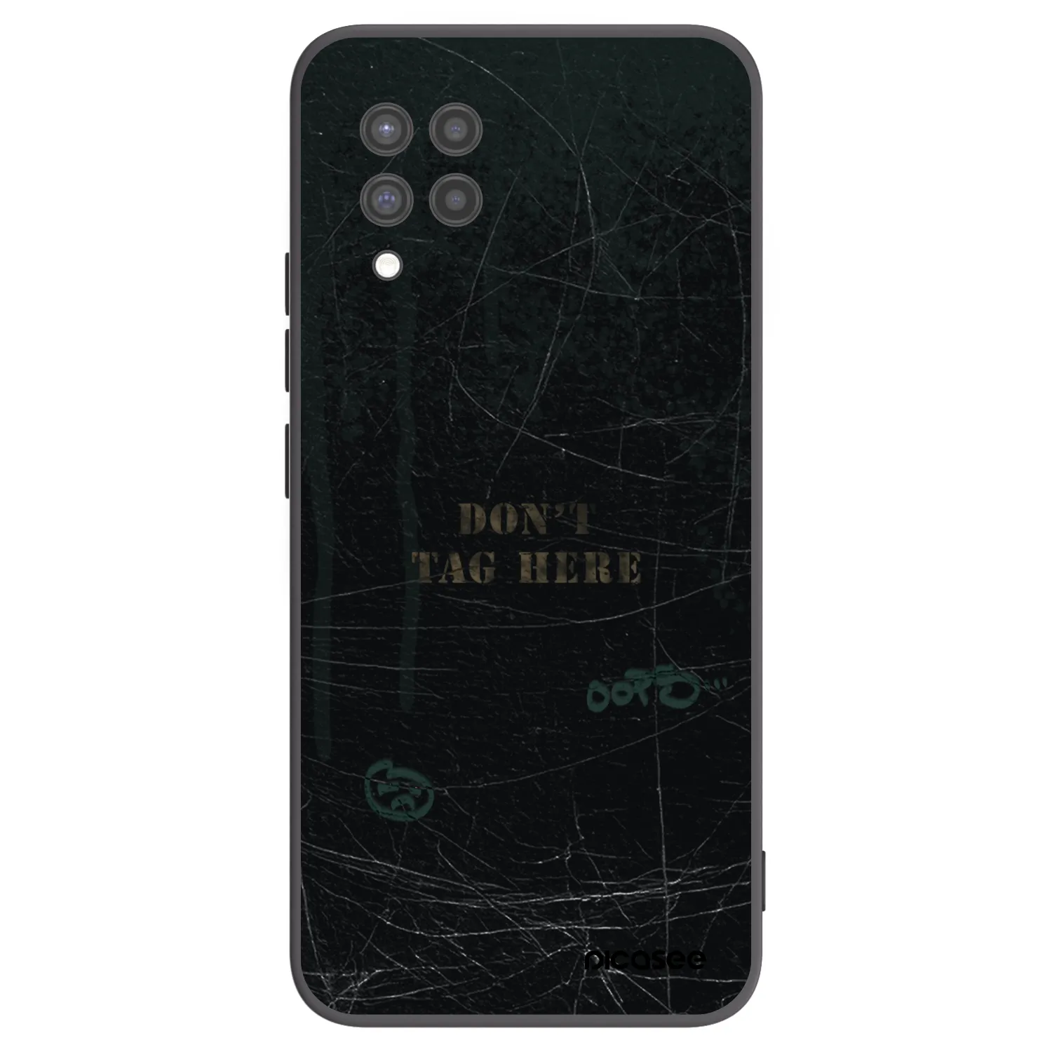 Picasee silikonový černý obal pro Samsung Galaxy A42 A426B - DON´T TAG