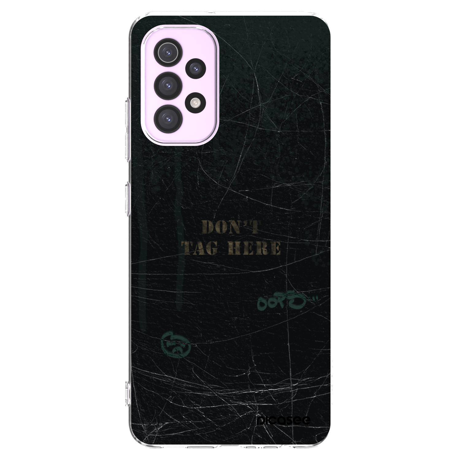 Picasee silikonový průhledný obal pro Samsung Galaxy A32 5G A326B - DON´T TAG