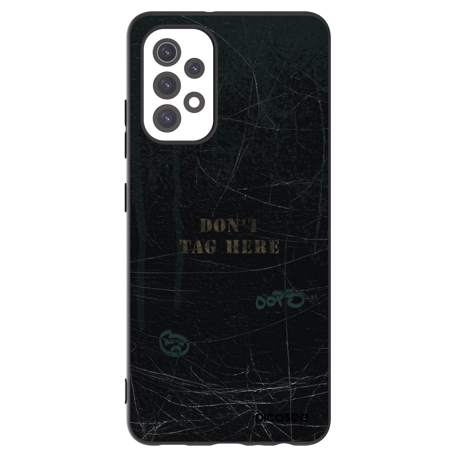 Picasee silikonový černý obal pro Samsung Galaxy A32 5G A326B - DON´T TAG