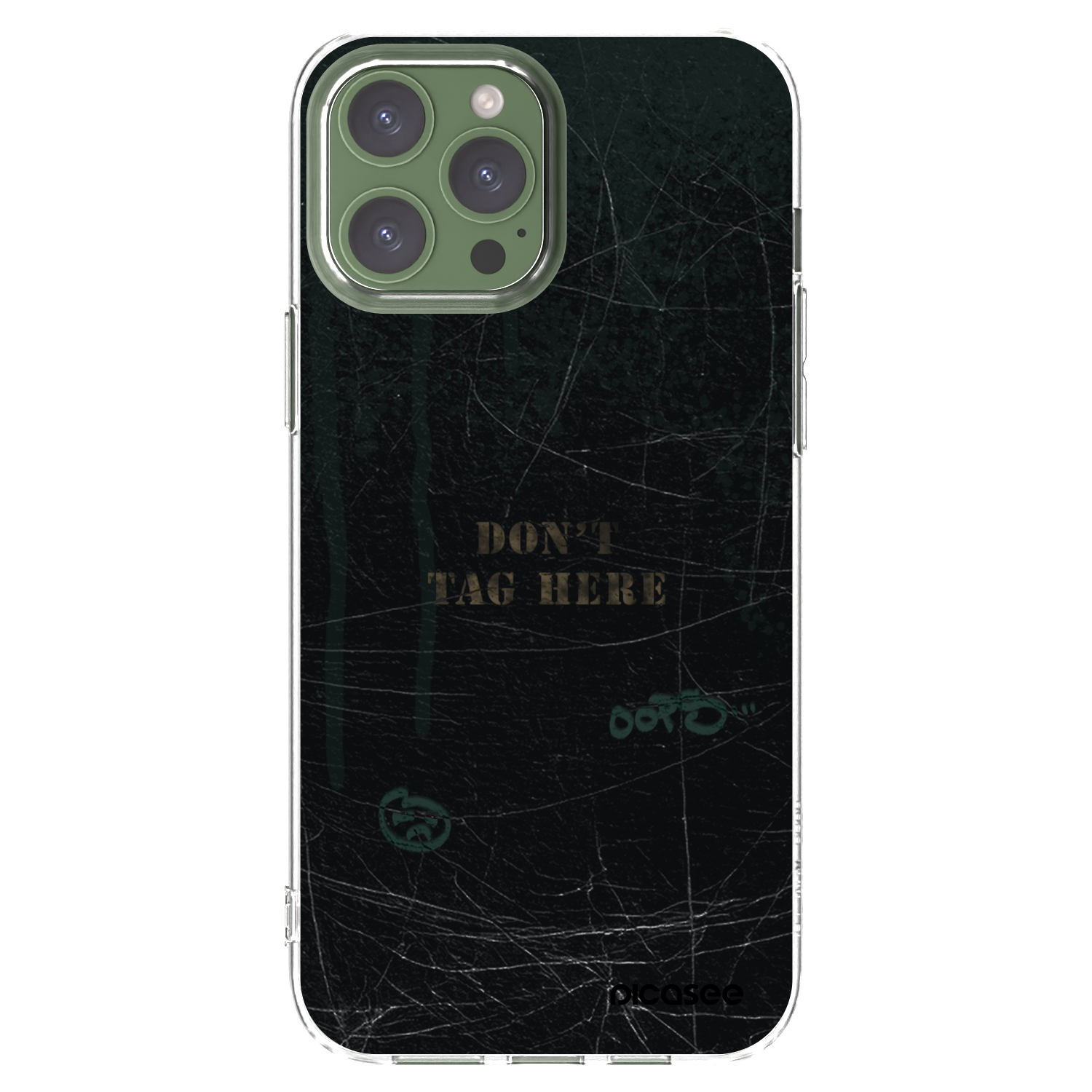 Picasee silikonový průhledný obal pro Apple iPhone 13 Pro Max - DON´T TAG