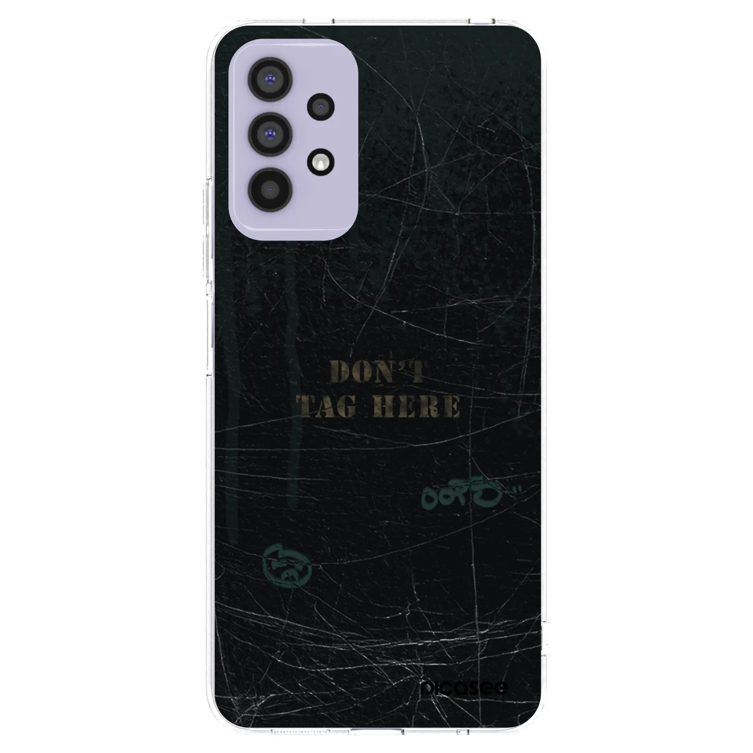 Picasee silikonový průhledný obal pro Samsung Galaxy A32 4G SM-A325F - DON´T TAG
