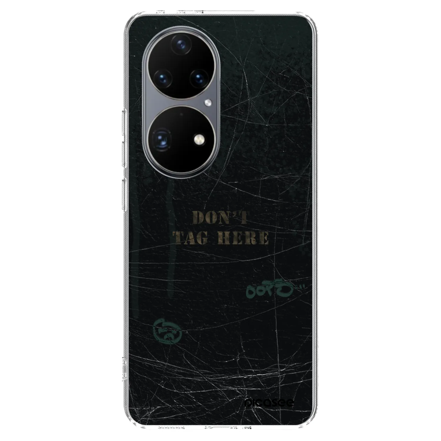 Picasee silikonový průhledný obal pro Huawei P50 - DON´T TAG