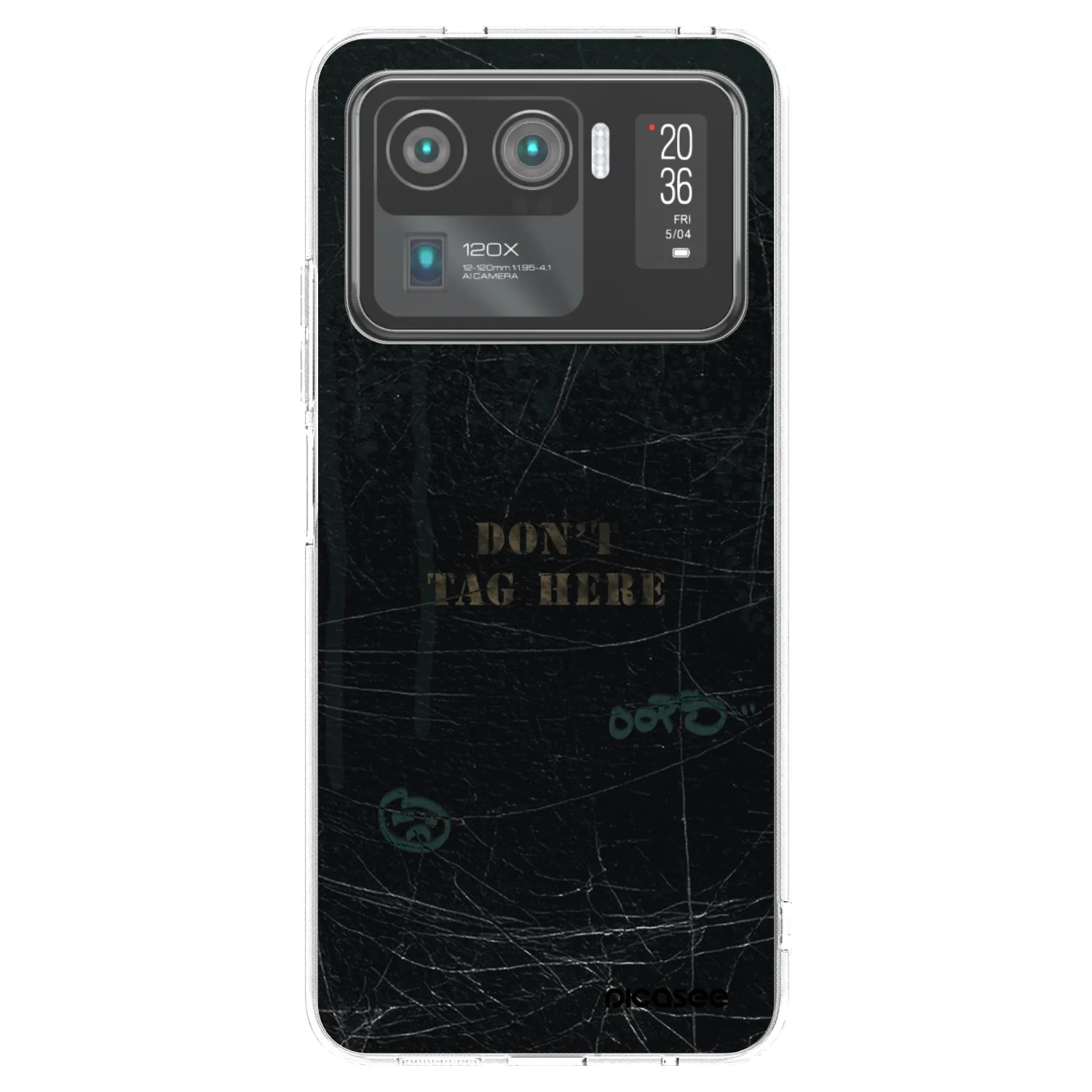 Picasee silikonový průhledný obal pro Xiaomi Mi 11 Ultra - DON´T TAG