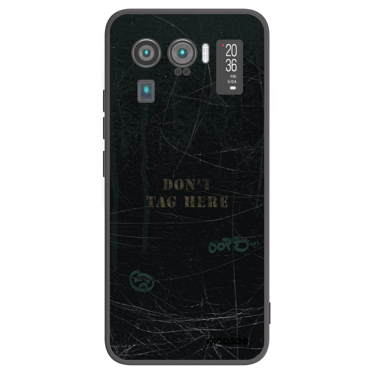 Picasee silikonový černý obal pro Xiaomi Mi 11 Ultra - DON´T TAG