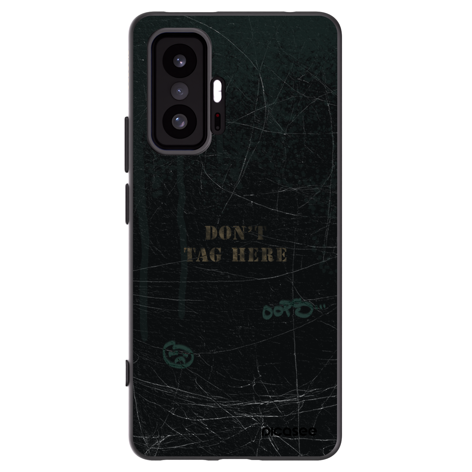 Picasee silikonový černý obal pro Xiaomi 11T - DON´T TAG