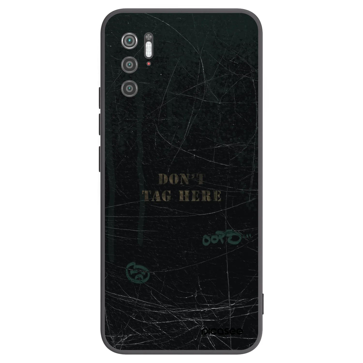 Picasee silikonový černý obal pro Xiaomi Poco M3 Pro 5G - DON´T TAG