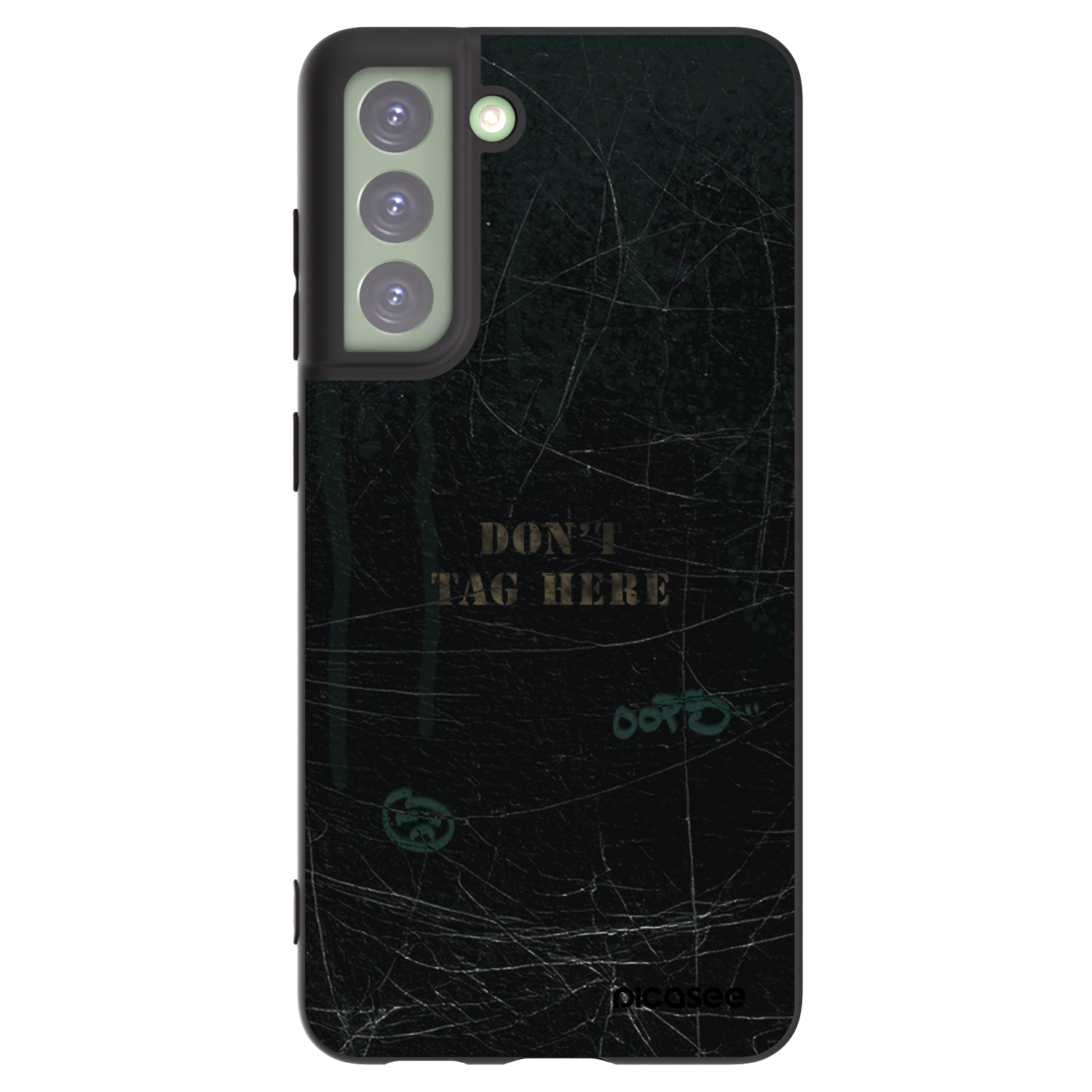 Picasee silikonový černý obal pro Samsung Galaxy S21 FE 5G - DON´T TAG
