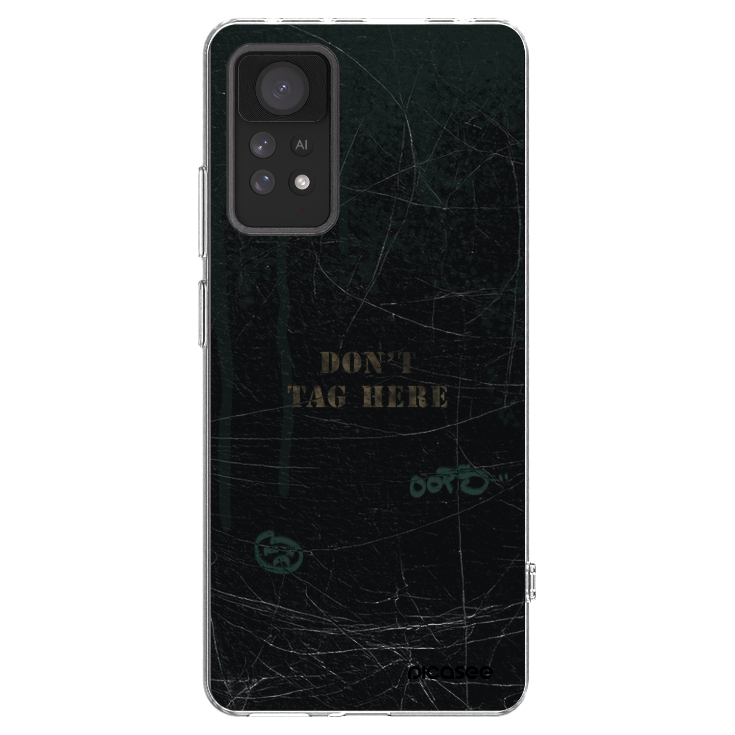 Picasee silikonový průhledný obal pro Xiaomi Redmi Note 11 Pro - DON´T TAG
